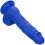 CALEXOTICS Vibratore Realistico Blu 3