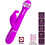 PRETTY LOVE - DEJON RABBIT VIBRATOR 3 IN 1 MULTIFUNCTION VIOLET 3