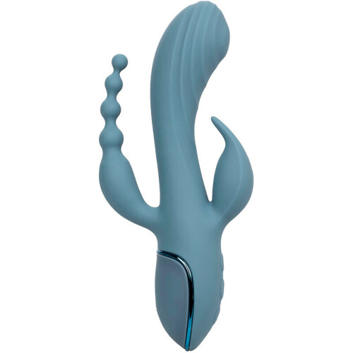 CALEXOTICS - VIBRATOR TRIPLE ECSTASY GREY 2