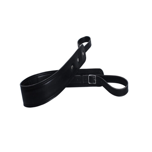 Adjustable Padded Leather Tuba Strap with Comfortable Shoulder Support for Brass Instruments 2