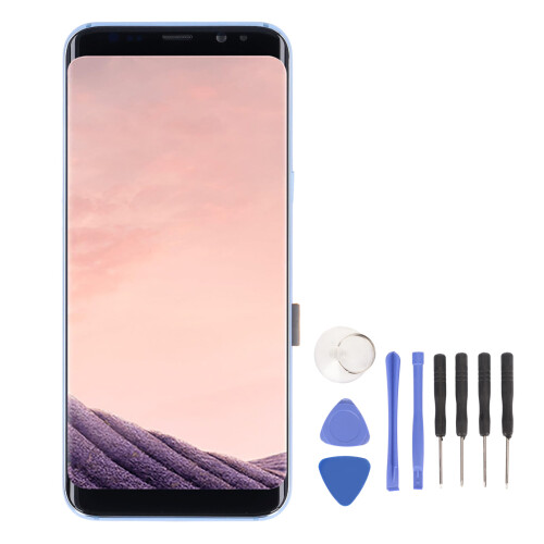 6.2 Inch AMOLED Screen Replacement for Galaxy S8 Plus Blue 1
