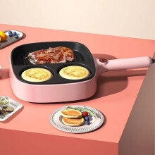 Appareil à sandwich pour petit-déjeuner rose 900 W prise européenne 220 V