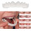 Fake Teeth Temporary Veneers for Missing Teeth, Adjustable Secure Fit,  and Bottom Set, 2 Pairs 2