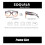 Blue Light Blocking Reading Glasses for Women +2.5 Large Square Frame Gradient Tea Tint 2