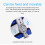 Hip Support Brace with Rightside Fit for Sciatica Pain Relief, PostOp Hip Protector Stabilizer 5