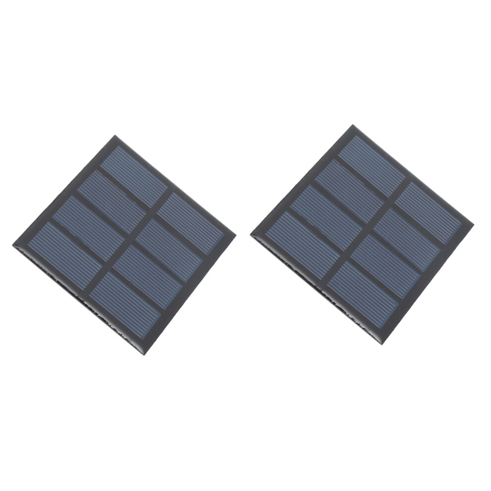 2Pcs 0.9W 2V High Efficiency Polysilicon Solar Panel For Emergency & Small Power 8481388735968
