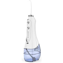 Cordless Rechargeable Water Flosser with 300ML Tank, 5 Modes, IPX7 Waterproof for Home and Travel