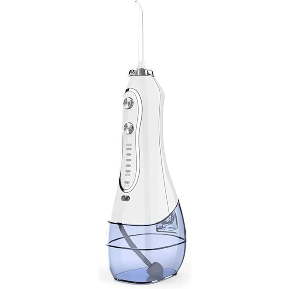 Cordless Rechargeable Water Flosser with 300ML Tank, 5 Modes, IPX7 Waterproof for Home and Travel