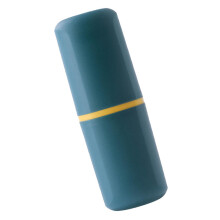 Travel Toothbrush Holder Cup 2 in 1 Design with Secure Snap Closure for Bathroom and Business Trips