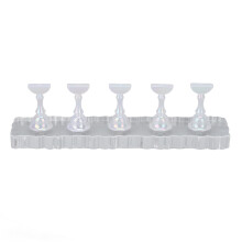 Support dâentraĂźnement pour ongles en acrylique avec 5 bases de fĂ©es pour dĂ©butants