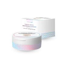 7 Day Teeth Whitening Powder Dual Pack for Surface Stain Removal and Fresh Breath