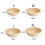 Rattan Bread Proofing Basket, 1PC, Multiple Sizes for Artisan Baking 1
