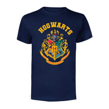 Harry Potter Unisex Adult Hogwarts Crest T-Shirt