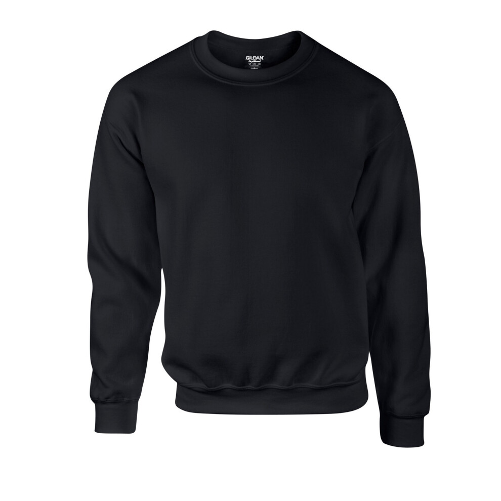 Gildan (Xxl, ) Mens Dryblend Sweatshirt Black