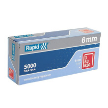 Rapid 53 Series Galvanised Staples