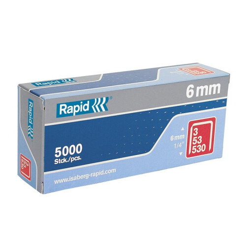 Rapid Rapid 53 Series Galvanised Staples