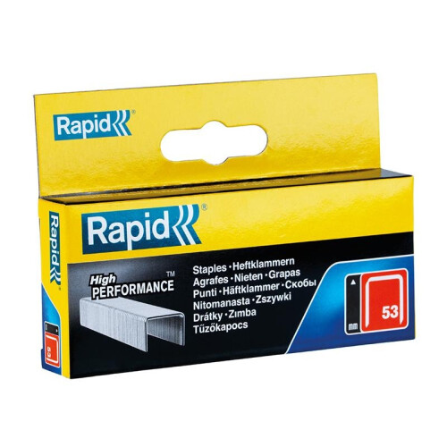 Rapid Rapid 53 Series Galvanised Staples