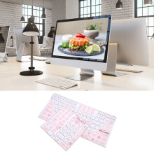 Universal Keyboard Stickers for 84-108 Keys PVC Clear English Keycaps JP634