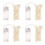 4pcs White Pearls Beads String Lights, Low Voltage LED Decorative Decorative 2