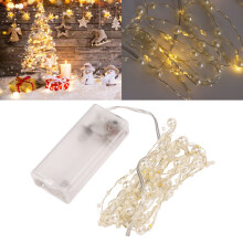 4pcs White Pearls Beads String Lights, Low Voltage LED Decorative Decorative