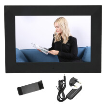 Marco de fotos digital con rotación automática, WiFi, marco de fotos digital inteligente con pantalla táctil IPS HD, fácil configuración,