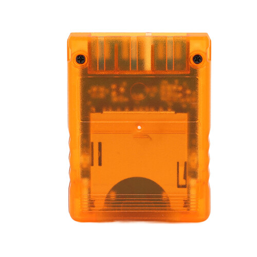 Orange PS2 FAT Storage Card Adapter Plug and Play for Memory Expansion 2