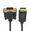 Cavo DP a VGA da 1,8 m, DisplayPort a VGA, nero 7