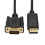 Cavo DP a VGA da 1,8 m, DisplayPort a VGA, nero 9
