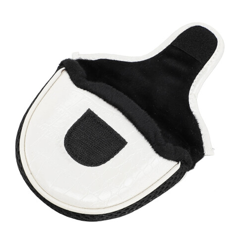 PU-Putterhülle Weiß, weiches Futter, rutschhemmend. 2