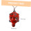 Ceramic Turtle Ocarina Six Hole Easy Play Clear Tone Durable Finish Beginner Gift 2
