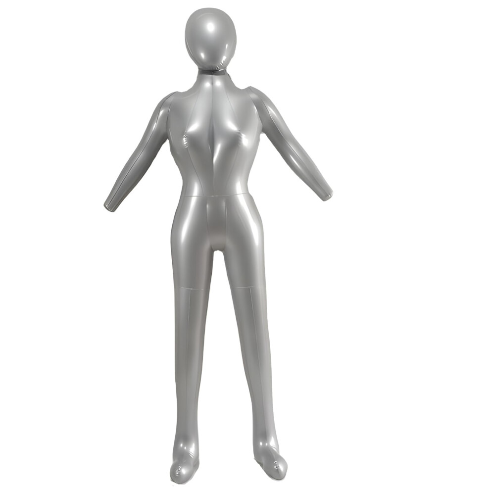 Inflatable Full Body Mannequin For Clothing Display, 165Cm Durable Pvc Model For Retail And Photography 9073542318149