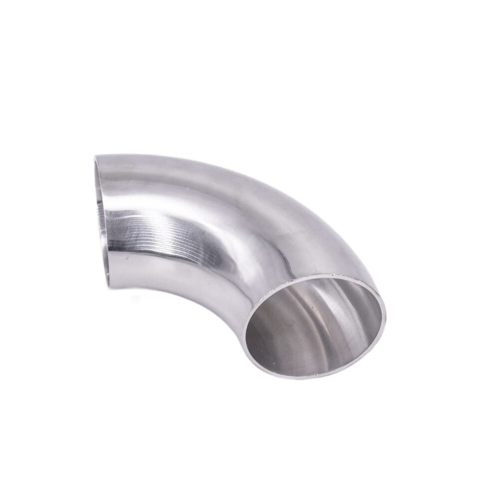 Stainless Steel Sanitary Elbow 90 Degree 304 Butt Weld Pipe Fitting 76Mm Od Leakproof 9455672310147