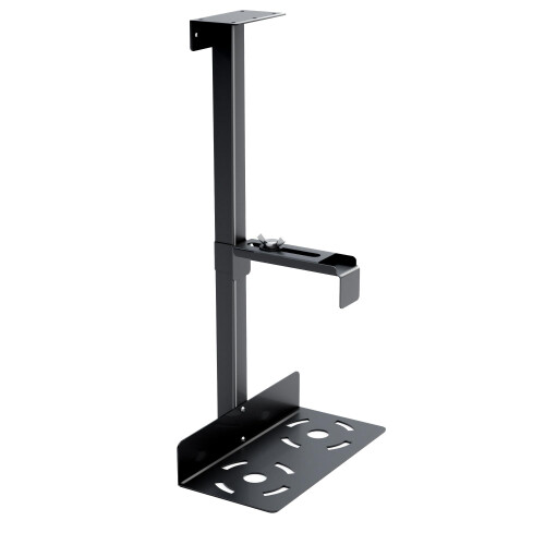 Adjustable CPU Holder Under Desk for PC Tower, Heavy Duty 55lbs, Protects Computer from Damage