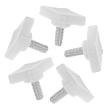 5Pack Mannequin Stand Screws with AntiSlip Stabilizing Design for Half Body Dress Forms
