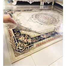 Clear Carpet Protector PVC Office Chair Mat 44 x 90 Inch, ScratchResistant Easy Clean Floor Pad for Carpet and Hardwood Floors