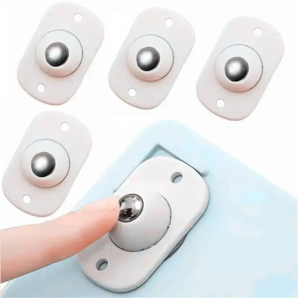4Pcs Self Adhesive Swivel Caster Wheels 360 Rotation For Furniture And Workbench 9174973929642