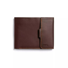 Bellroy Coin Fold Wallet HIGH For Euro/Pounds notes & Coins Leather Java Brown