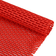 Drainage Floor Mat NonSlip PVC, Red Wet Area 120cm x 500cm for Pool Shower Room Seamless Cuttable