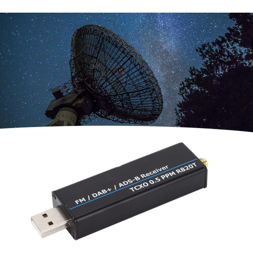 SDR USB Receiver 2832U R820T2 100KHz1766MHz Wide Frequency Coverage Direct Sampling 1