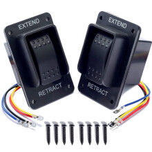 RV Stabilizer Jack Switch 12V Weatherproof Replacement for Lippert Power Stabilizer Extend Retract