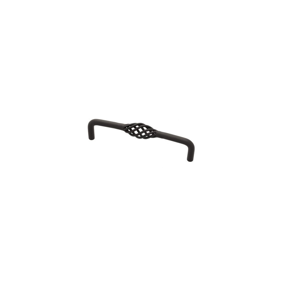 Flat Black Birdcage Cabinet Pull 11 5/16 Inch Center To Center Farmhouse Drawer Handle 9073542352464
