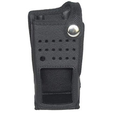 Two Way Radio Case Heavy Duty Nylon with Fixed Belt Loop and Screen Access for Motorola XPR 3500e