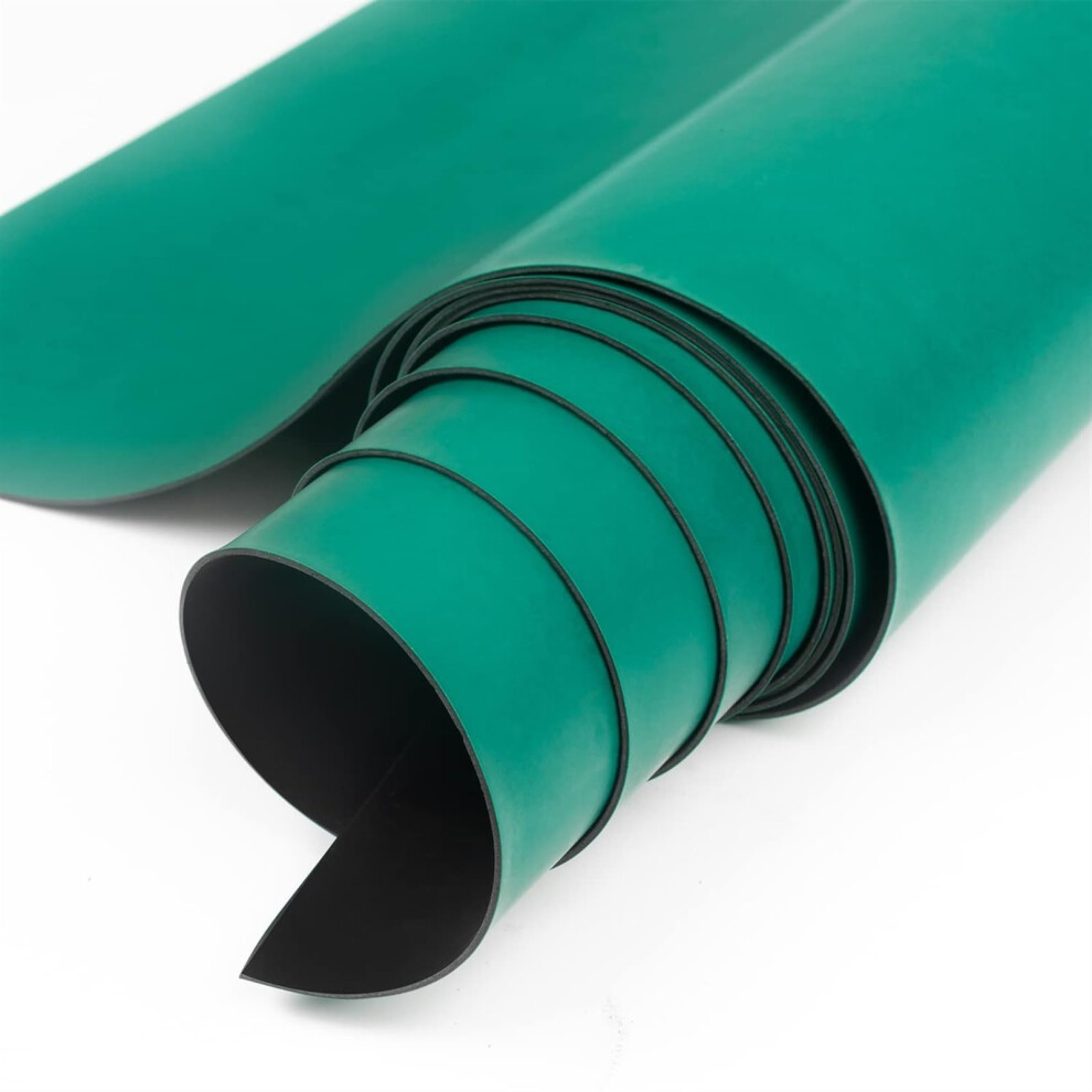 Large Green Esd Anti Static Mat Roll, Heat Resistant Rubber Workbench Mat For Soldering 0.4X10m 9073542319375