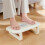 Under Desk Foot Rest with Massage Rollers, Adjustable Ergonomic Foot Stool for Home and Office 3