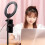 Live Streaming Ring Light with Adjustable Tripod Stand, Tricolor Modes, Shadow Lighting 33x210cm 3