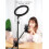Live Streaming Ring Light with Adjustable Tripod Stand, Tricolor Modes, Shadow Lighting 33x210cm 4