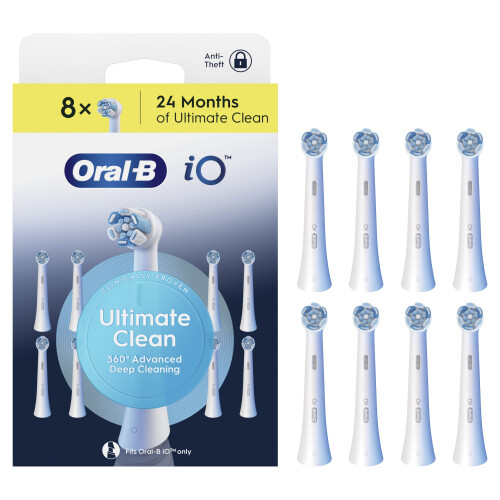 Oral-B Oral-B iO Ultimate Clean Brush Heads 8 Pack