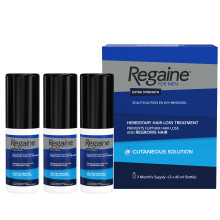 Regaine for Men Extra Strength Hair Regrowth Solution 60ml 3 Months Supply