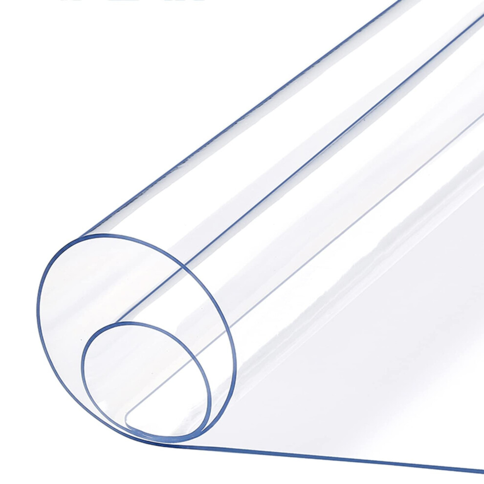 Clear Pvc Floor Protector Runner 80X300cm, Waterproof Nonslip Carpet Mat For Hallway Entryway 9053599366706