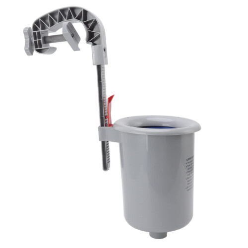 Automatic Pool Skimmer for Above Ground Pools with Detachable Filter Basket and Wall Mount Design 1